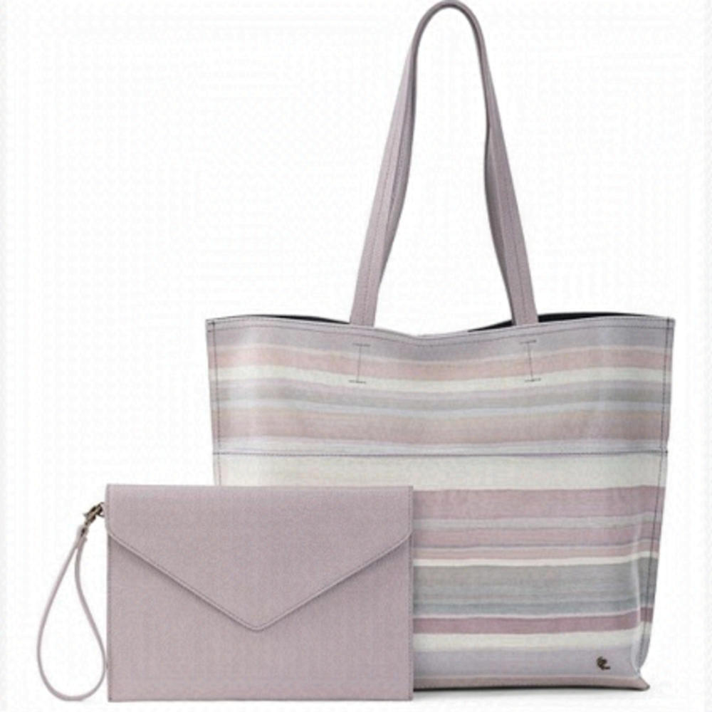 🆕 Elliott Lucca Lavender Striped Watercolor